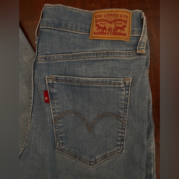 3 Pairs of High-Rise Skinny Jeans (2 Levi's, 1 Zara), Size 27 - Picture 7 of 14